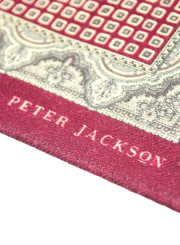 Royal Scarlet Pocket Square  - Peter Jackson