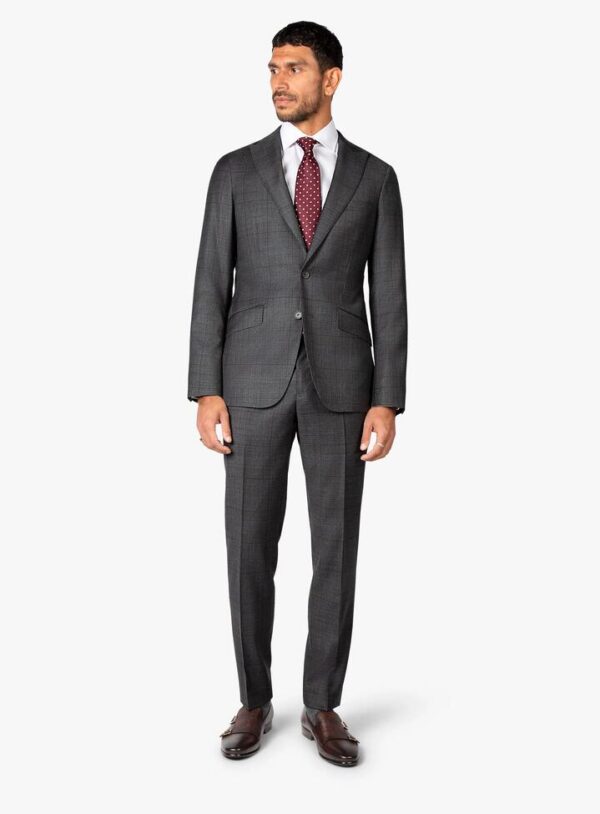 Prince of Wales Charcoal Suit  - Peter Jackson