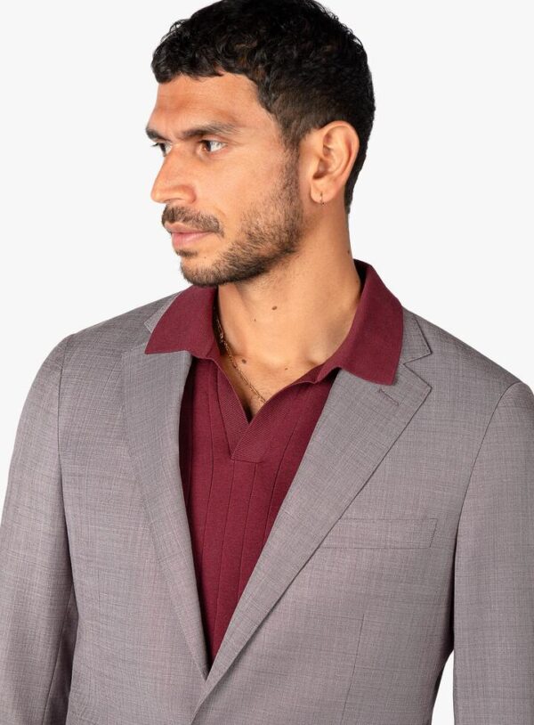 Antonio Plum Sharkskin Suit  - Peter Jackson