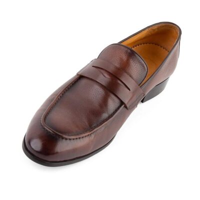 Albinoni  Brown Penny Loafer 8 - Peter Jackson