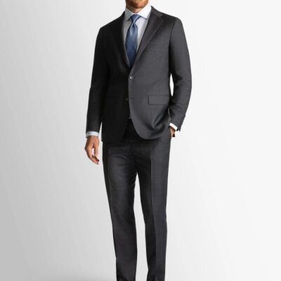 Charcoal Glencheck Signature 2-Piece Suit  - Peter Jackson
