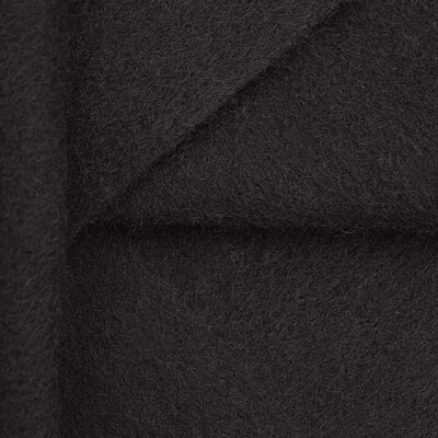 Pure Wool Fringe Black Scarf  - Peter Jackson