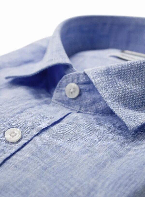Verano Blue Washed Linen Shirt 3XL - Peter Jackson