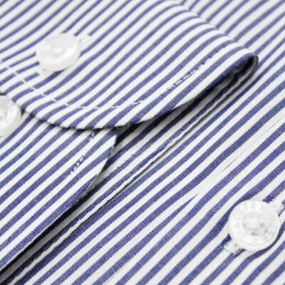 Rivioli Blue Stripe Shirt 40 - Peter Jackson